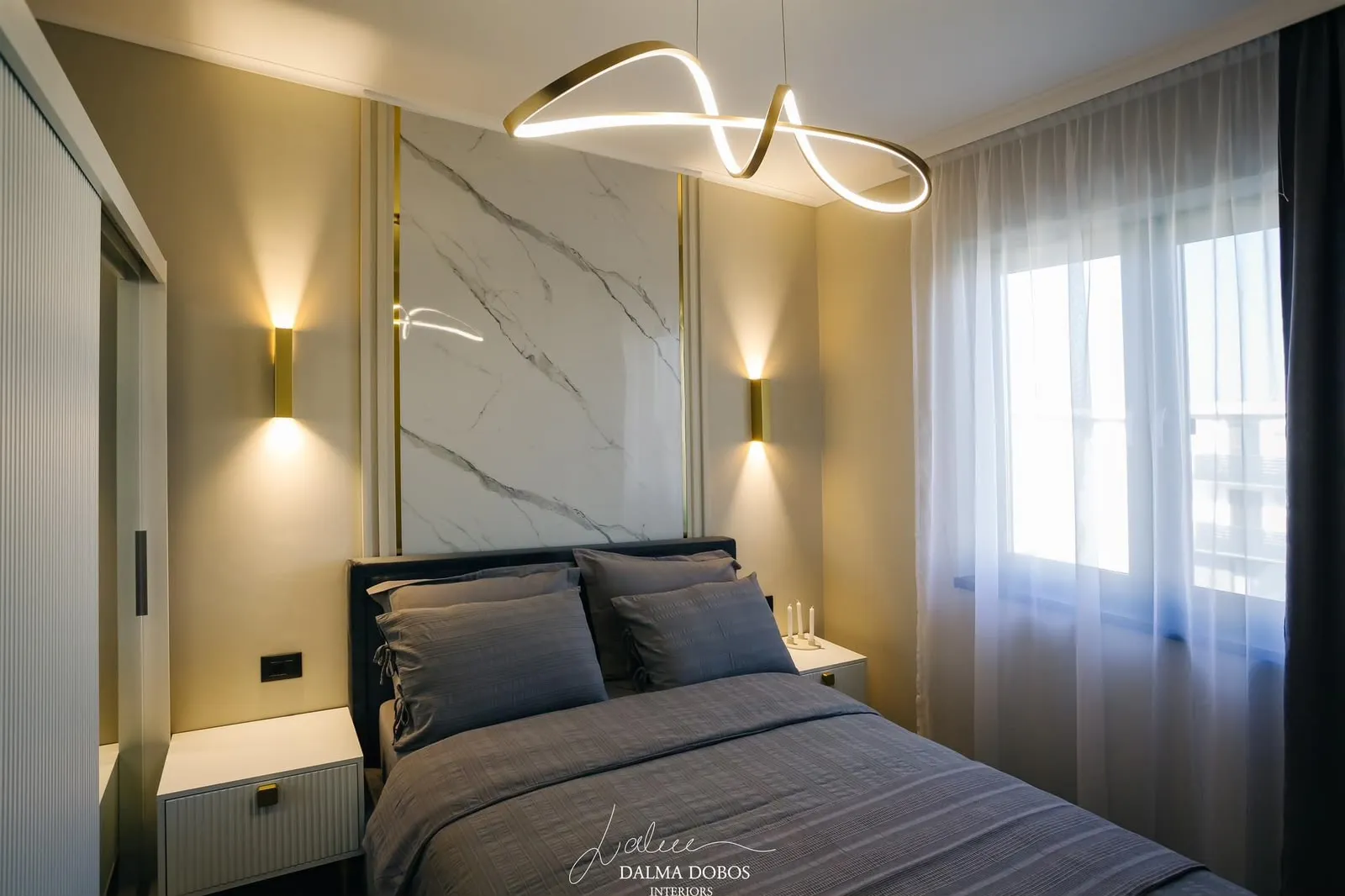 Dormitor matrimonial modern