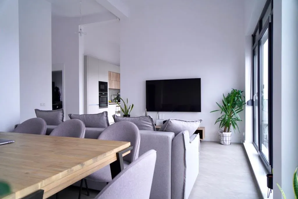 Zonă de dining și living contemporan
